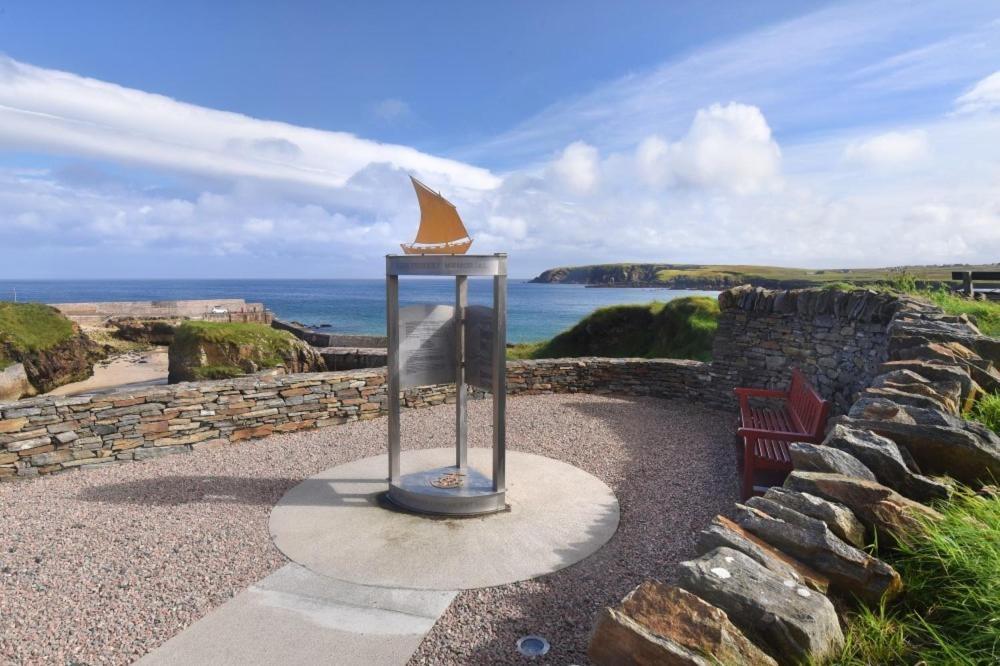 Road End Cottage Port of Ness Extérieur photo